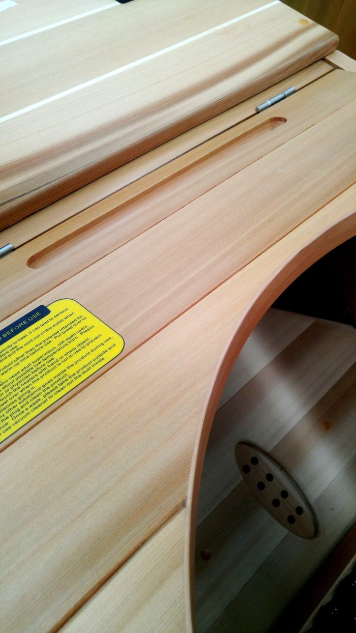 Essential Lounge Half Sauna - Image 16