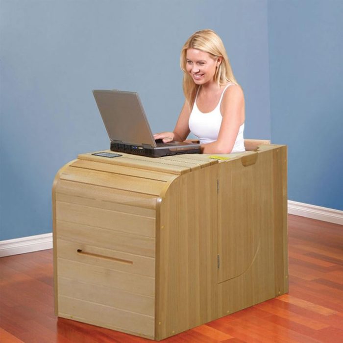 Essential Lounge Half Sauna - Image 3