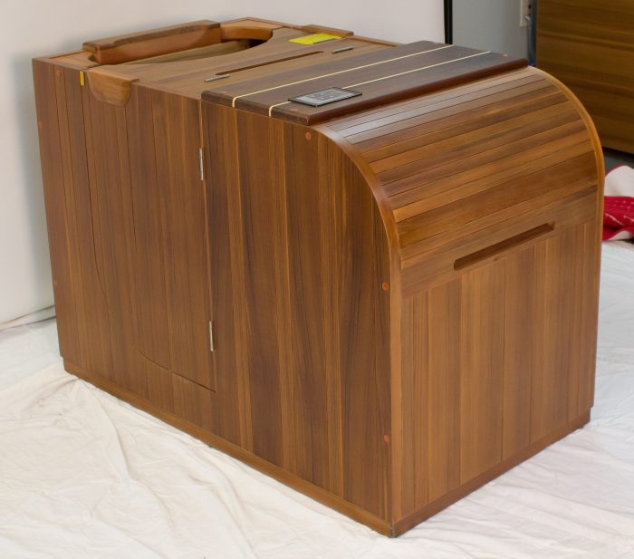 Essential Lounge Half Sauna - Image 13