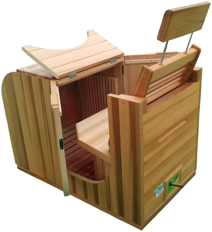 Essential Lounge Half Sauna - Image 2