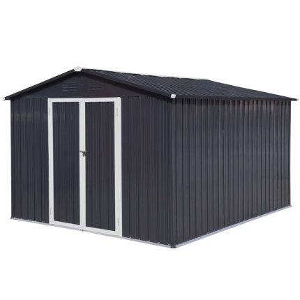 9 ft. W x 6 ft. D Metal Storage Shed