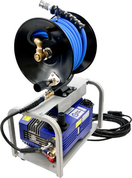 AR Blue Clean AR610-PRO Electric Pressure Washer with Cart and Hose Reel 1350 PSI 1.9 GPM New