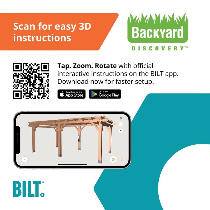 20×12 Beaumont Pergola - Image 17