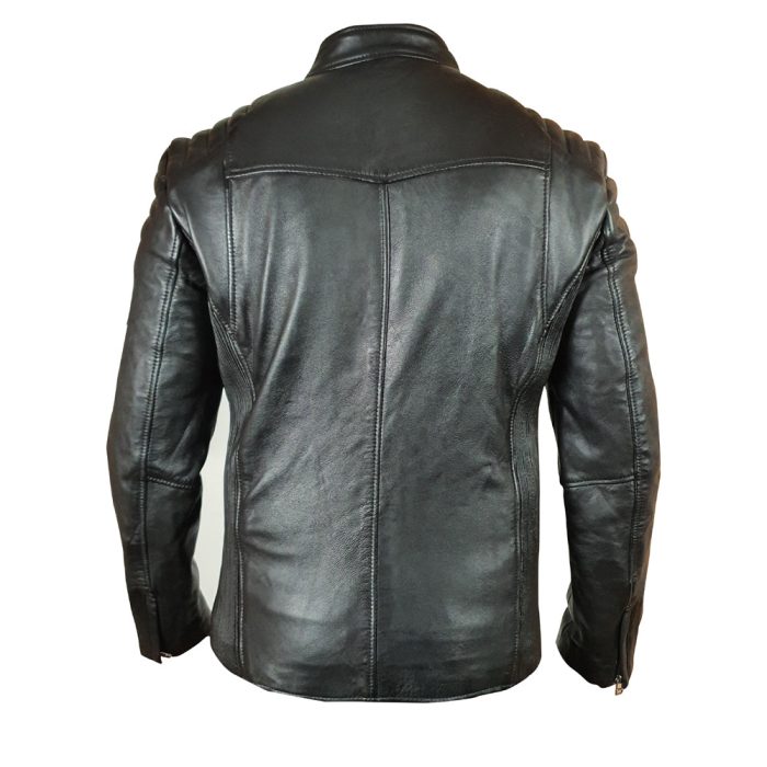Cleve’s leather jacket with Stretch Leather - Image 2