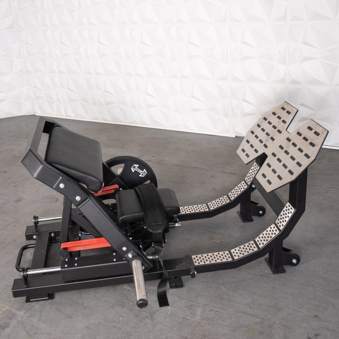 Excel Hip Thrust Glute Machine – Muscle D Fitness – Plate Loaded Hip Thrust – Band Compatable – Easily Adjustable - Image 9