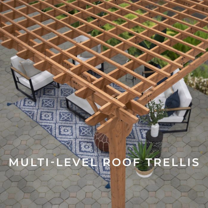 14×12 Beaumont Pergola - Image 8