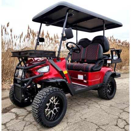 48V Electric Golf Cart 4 Seater Lifted Renegade Edition Utility Golf UTV Compare To Coleman Kandi 4p