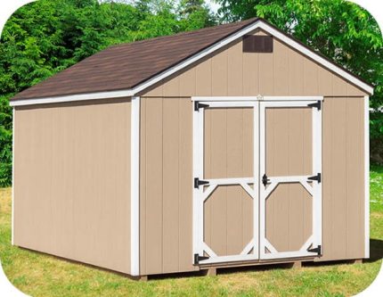 EZ-Fit Craftsman 8×10 Wood Storage Shed Kit