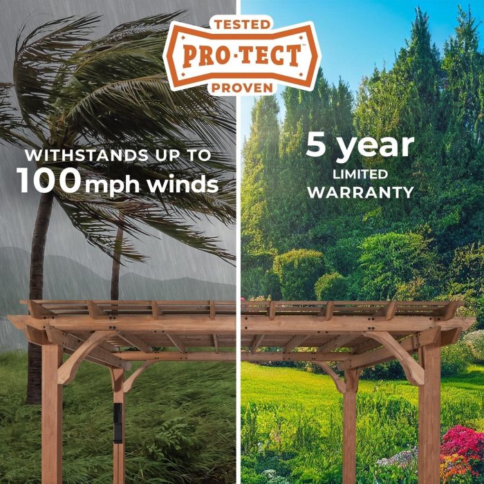 14×12 Beaumont Pergola - Image 3